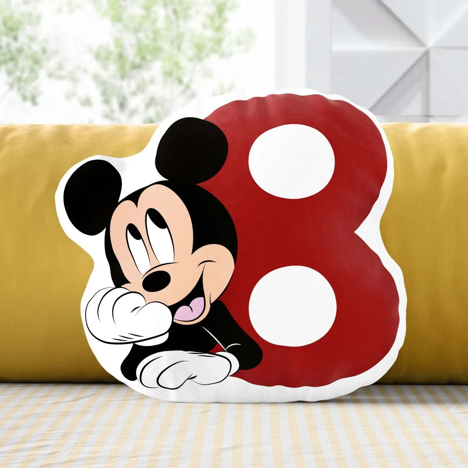 Almofada Mesversário 08 meses Mickey
