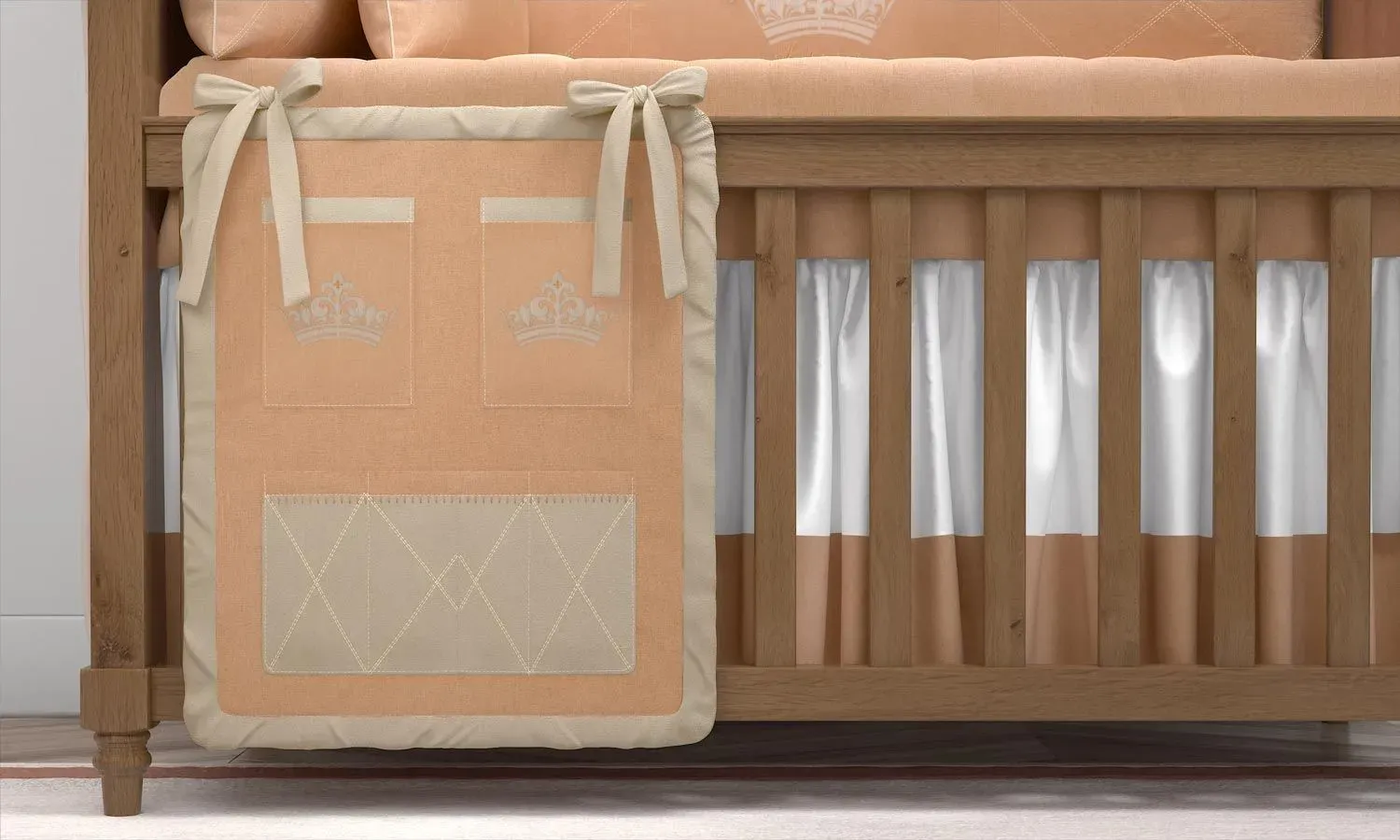 Saia para Berço Rose