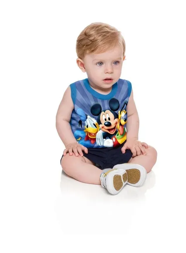 Regata Bebê Mickey M