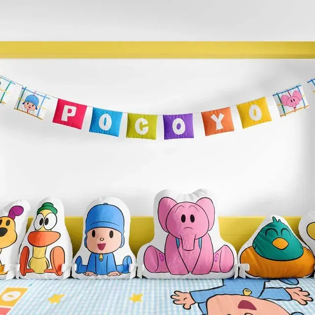Varal Decorativo Pocoyo 2,20m	
