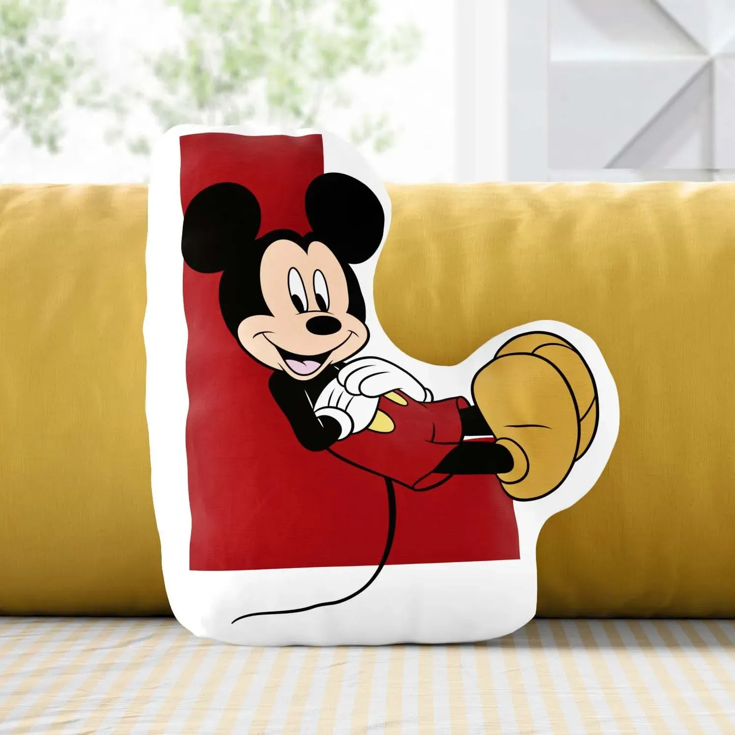 Almofadas Mickey Alfabeto L	